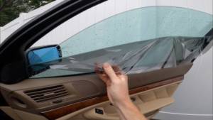 Съемная тонировка для стекол автомобиля