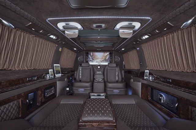 дооснащение салона mercedes-benz v-class
