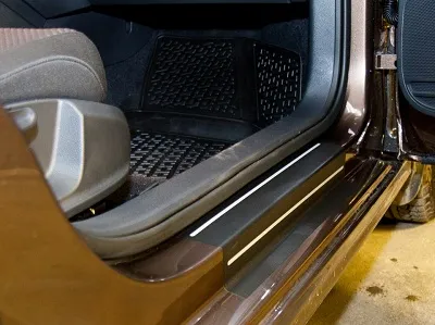 бронирование порогов автомобиля